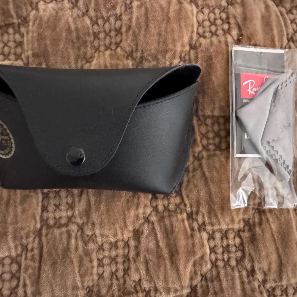 Ray-Ban Black Case with Gray Cloth